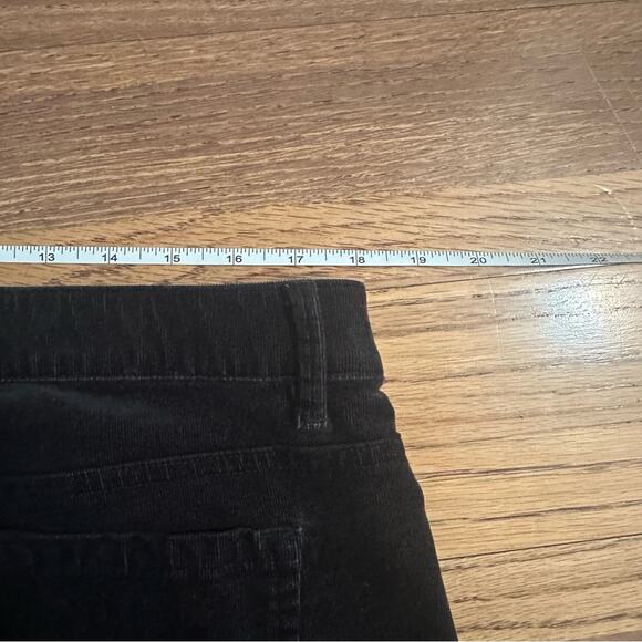 J. Jill Black Corduroy Pants, Women, Slim Straight Leg, Large TALL - Picture 12 of 14